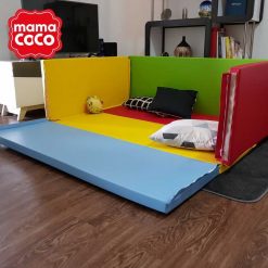 Bumperbed and Playmat Mamacoco Bumpermat – Rainbow