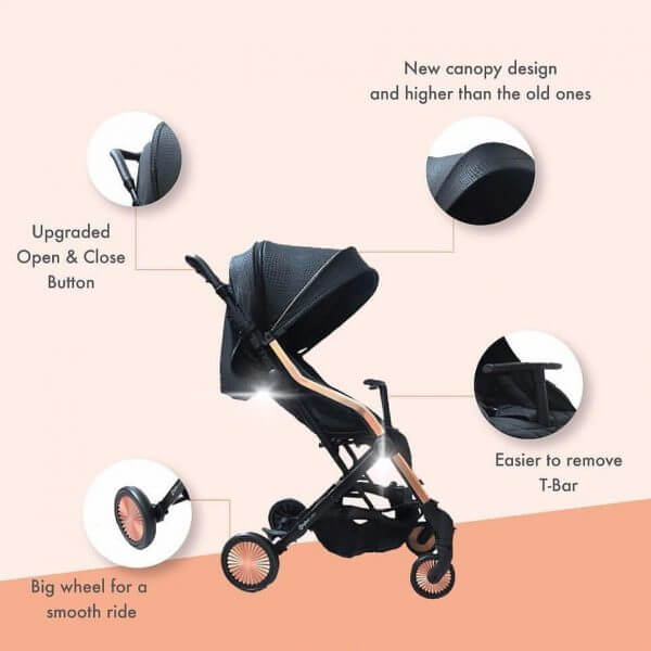 stroller hybrid cabi sport