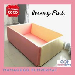 Bumperbed & Playmat Mamacoco Bumpermat – Creamy Pink