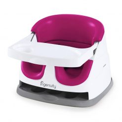Kursi Makan dan Highchair Ingenuity Baby Base 2in1 Booster Seat – Pink Flambe