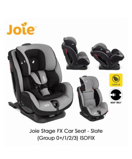 Carseat Joie Meet Stages FX Isofix Carseat- Slate