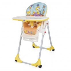 Kursi Makan dan Highchair Chicco Polly Easy 2 In 1 High Chair – Birdland Yellow