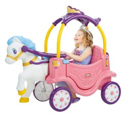 Ride On Little Tikes Princess Horse and Carriage