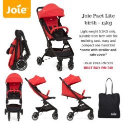 Stroller Joie Pact Lite – Red