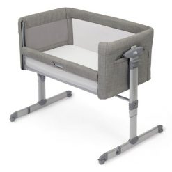 Baby Box & Matresses Joie Roomie Glide Bed Side Baby Box Playard – Grey