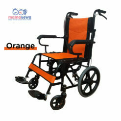 Kursi Roda Travelling Kursi Roda Onemed Comfort One 17 AC 2 – Orange