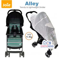Stroller Joie Alley P2C Emerald Stripe Stroller