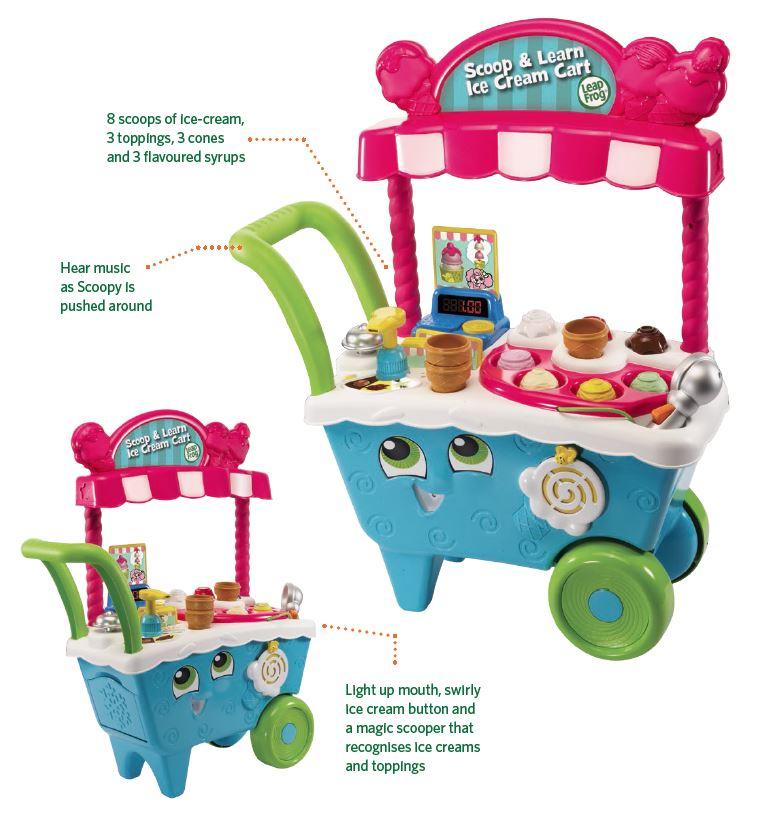 Leap Frog Scoop & Learn Ice Cream Cart