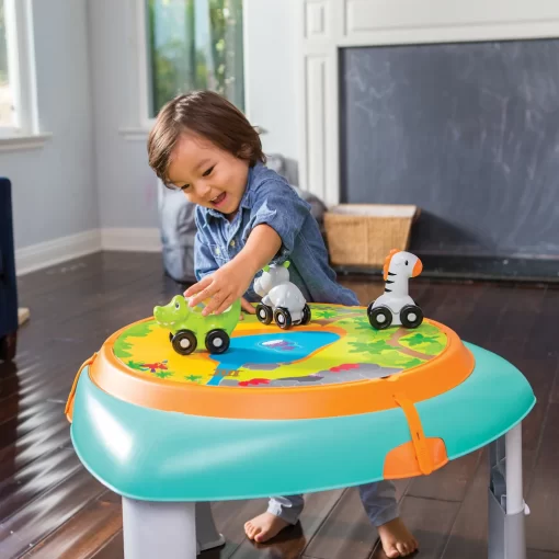 Activity Toys Infantino 2in1 Sit, Spin & Stand Entertainer – 360 seat and Activity Table
