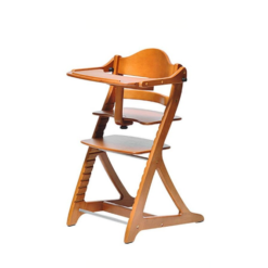 Yamatoya Sukusuku Plus Table High Chair – Light Brown