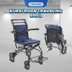 Kursi Roda Onemed – Travelling FS 800 L Blue