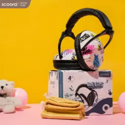Scoora Aegis Earmuff - White Grafity